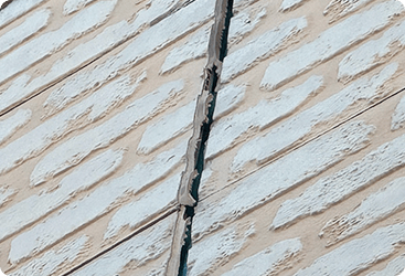 サイディングの浮き